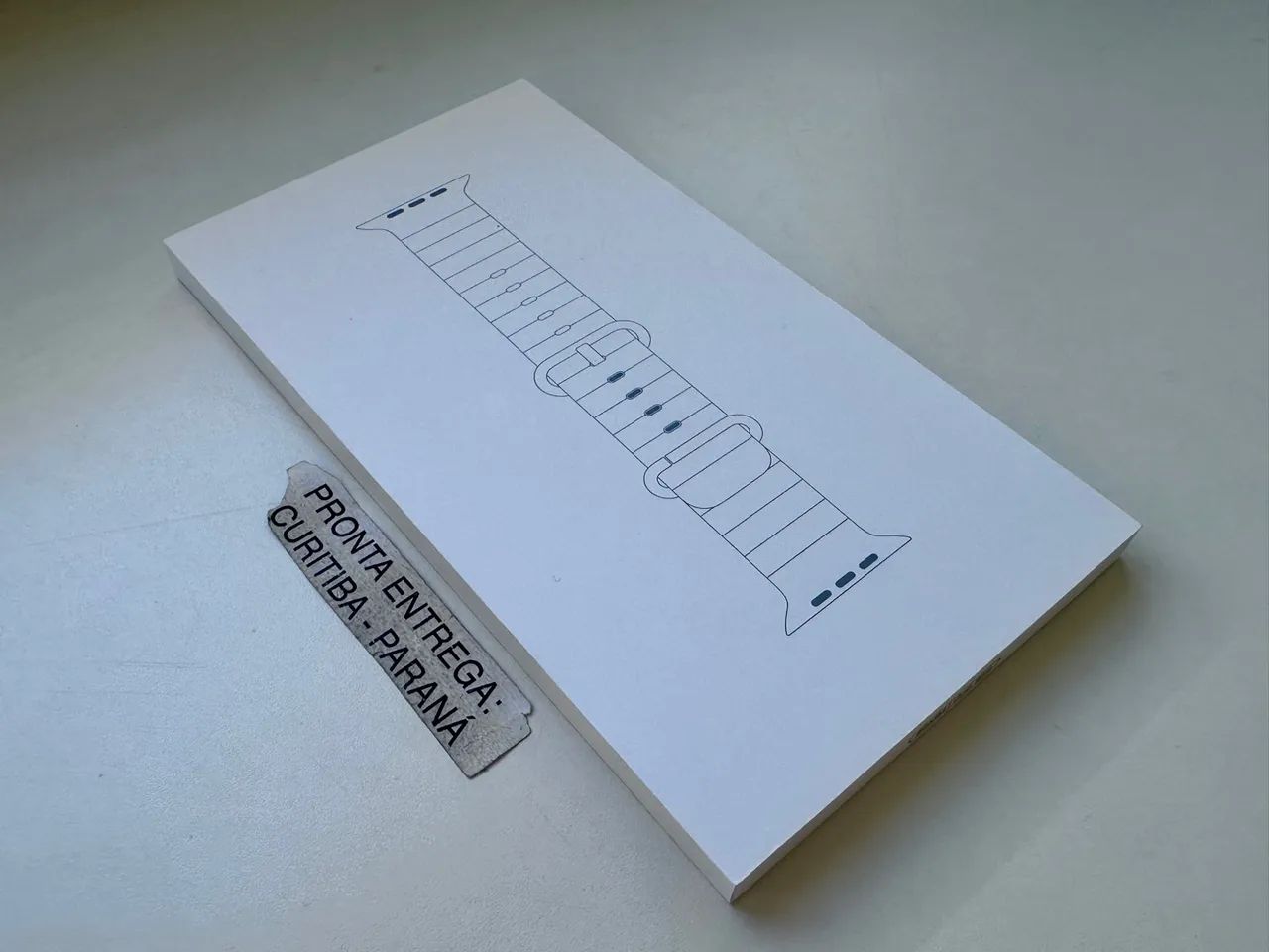 Pulseira Apple Watch Ultra oceano branca - Original - novo