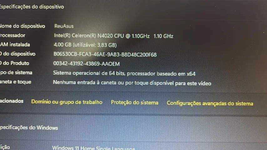 Notebook ASUS X515M - Foto 3