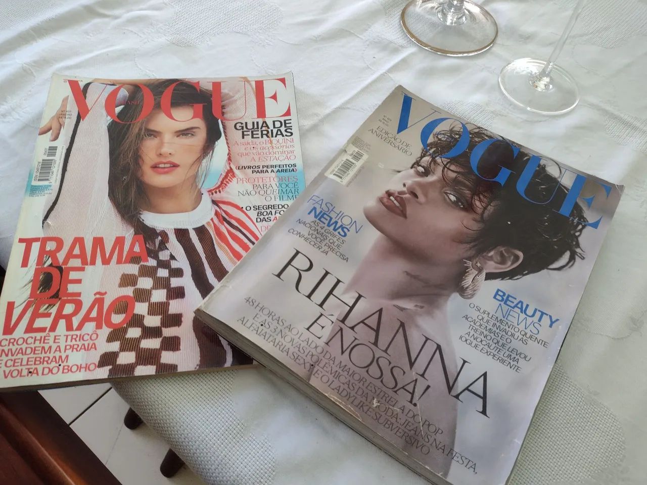 Revistas gloss e Vogue  - Foto 2