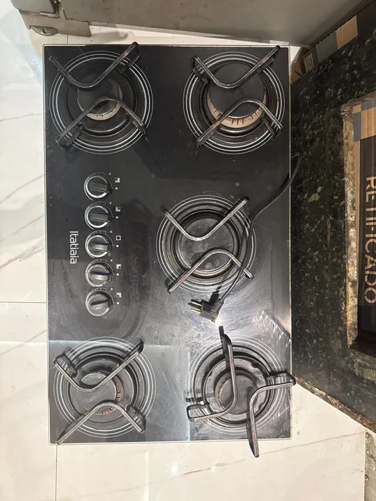 Fogão Itatiaia e pedra de mármore  - Foto 2