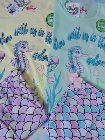 Pijama infantil feminino Abrange unidade  - Foto 2