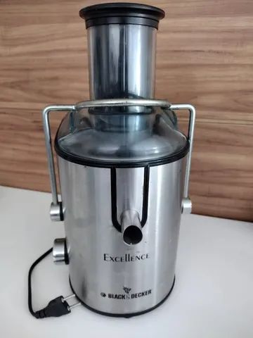 Juicer Centrífuga Excellence Black and Decker 110V seminova - retirada no Morumbi