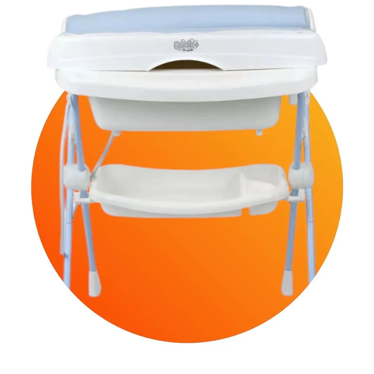 Banheira Splash Burigotto+ Baby blu. - Foto 2