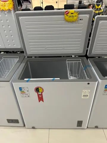 Freezer Midea 205 litros apenas 1650
