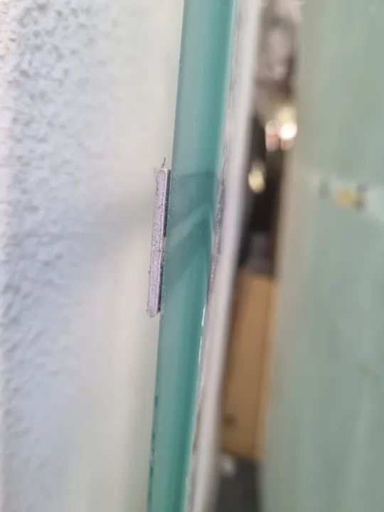 Porta jateada linda bom estado - Foto 4