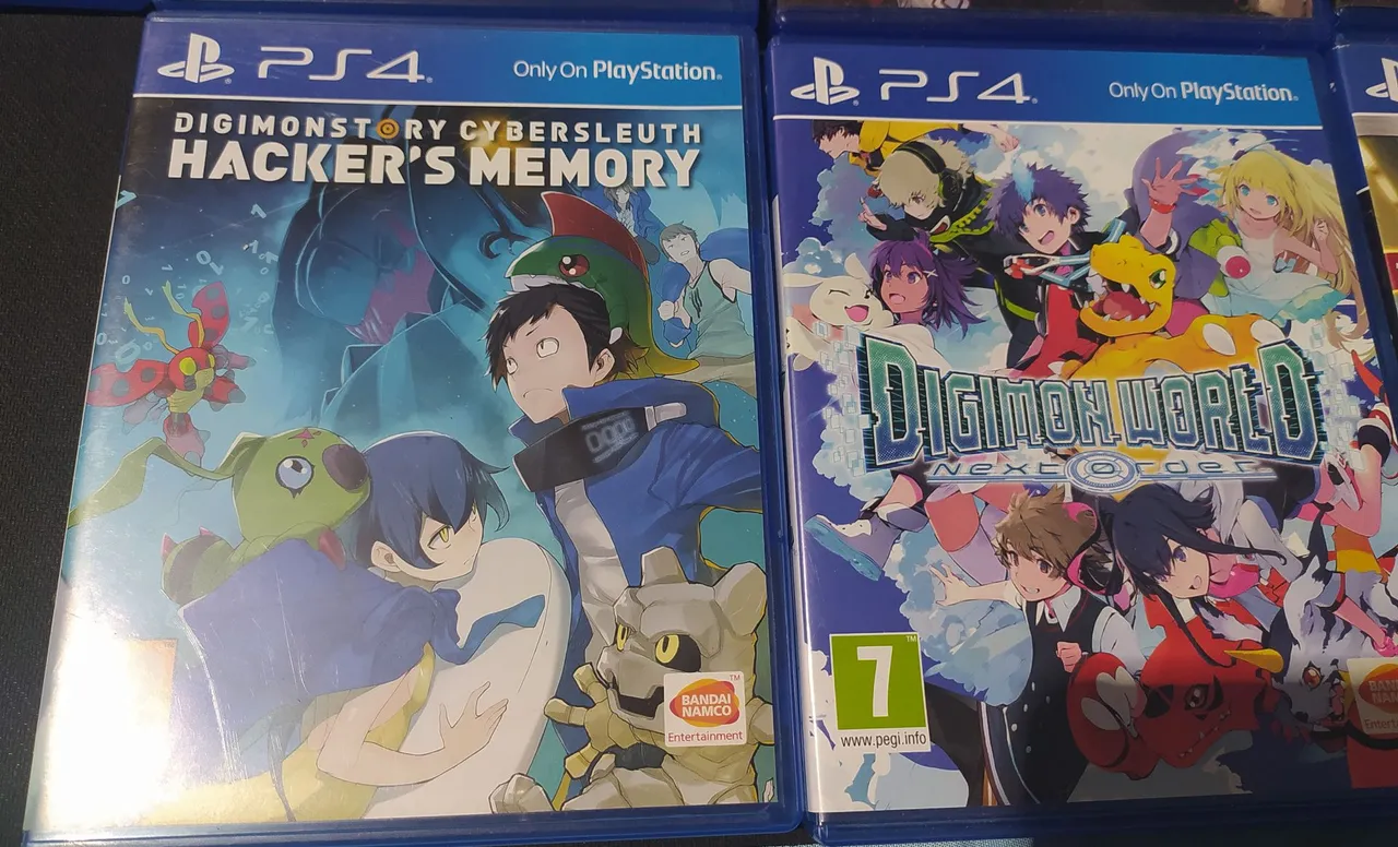 Digimon Cyber Sleuth Hacker's Memory + Digimon World Next Order - PS4