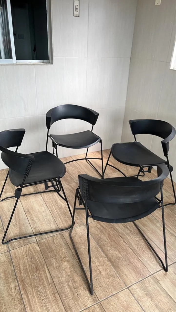 PROMOÇÃO, 06 cadeiras GIROFLEX