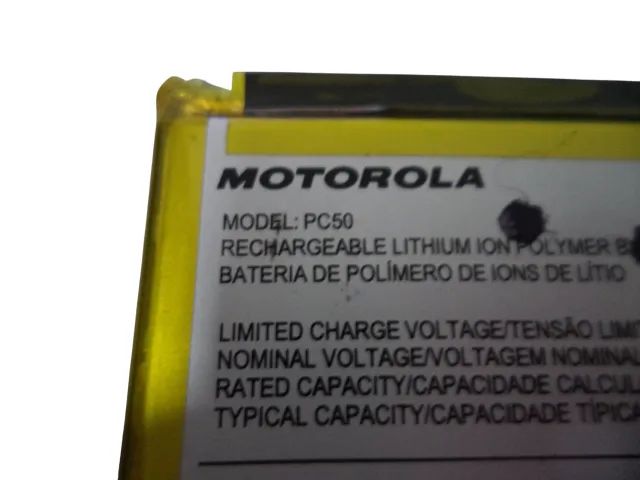 bateria original motorola moto g54 modelo pc50 - Foto 2