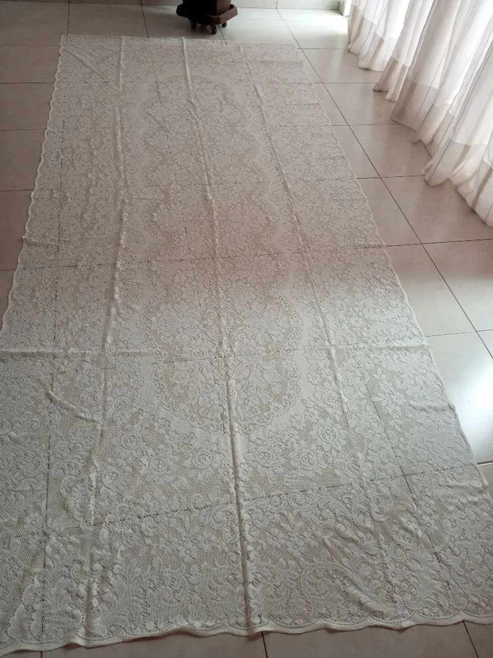 Toalha de Mesa de Renda