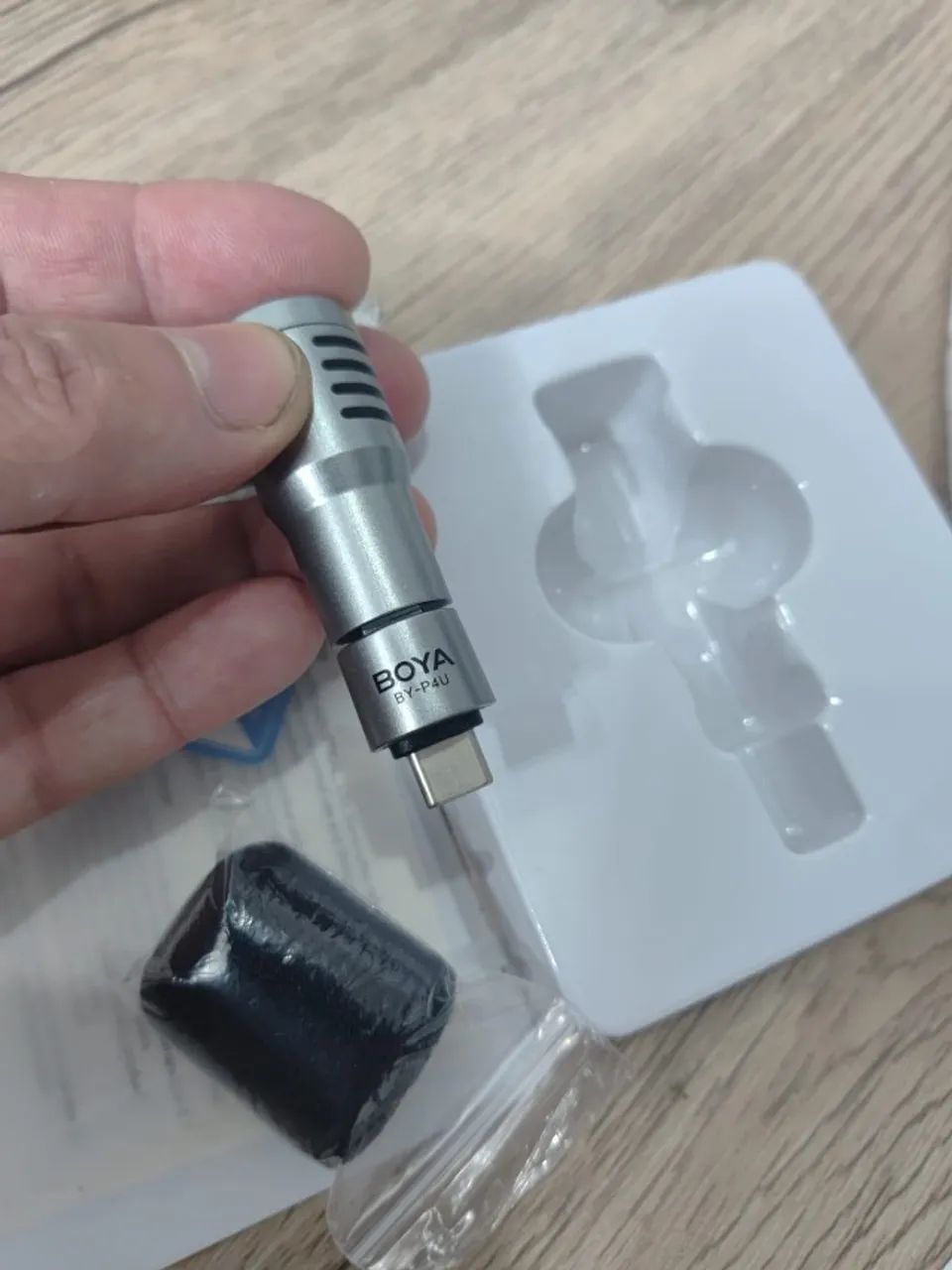 Microfone Boya  By-p4u Usb-c  Omnidirecional Condensador - Foto 4
