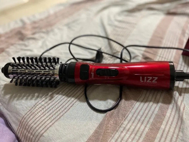 Escova Rotativa Red Hot Até 900W Bivolt - Lizz Professional
