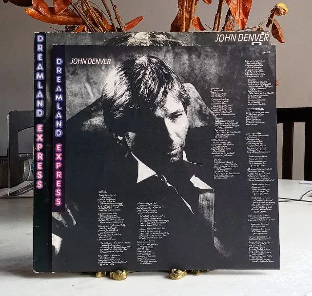 LP Vinil - John Denver - Dreamland Express - 1985 - c/ encartes - Foto 5