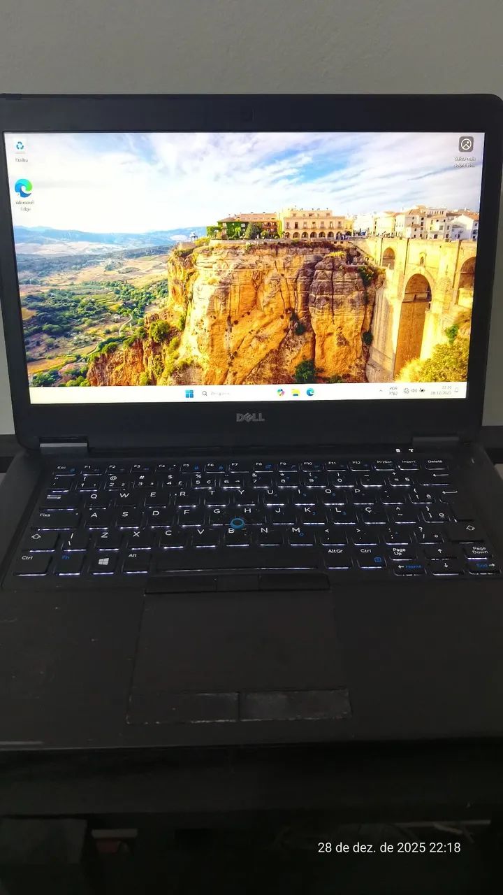 Notebook Dell i7 SSD 256/8Ram - Troco por Celular Top - Foto 2