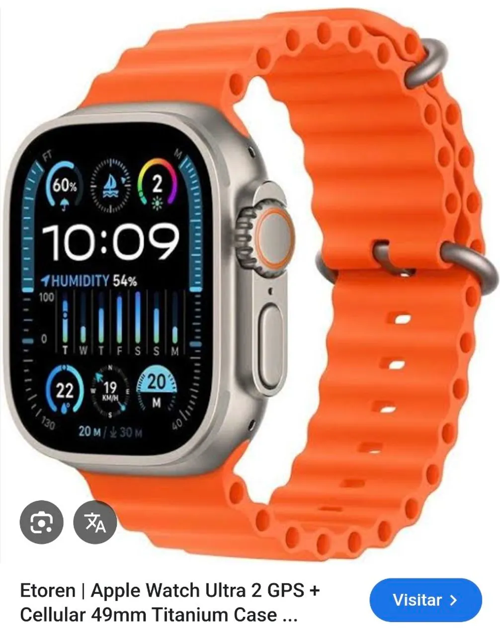 Apple Watch Ultra 2 GPS + Cellular 49mm Titanium