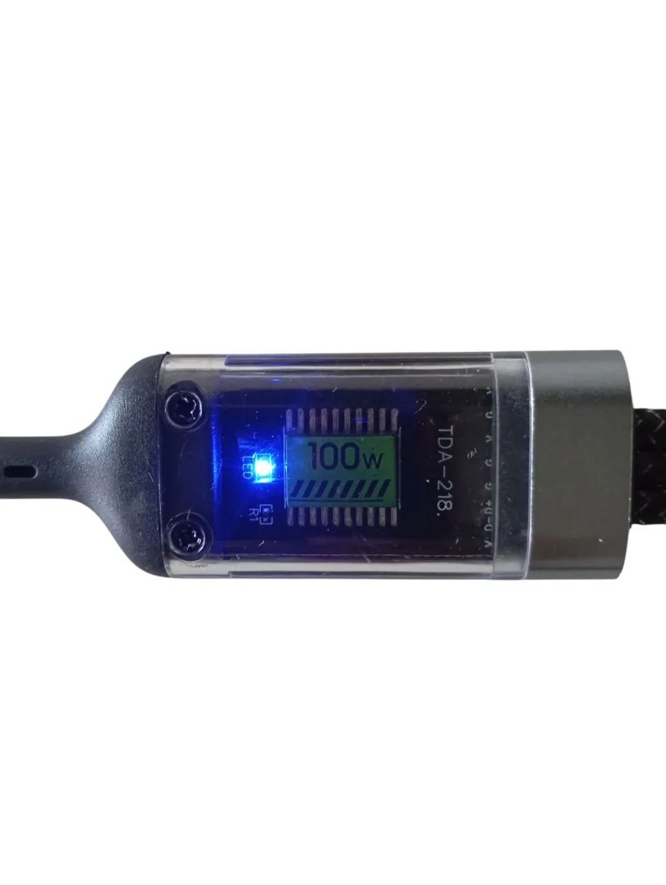 Cabo USB 3 em 1 - 100W Tipo C, Micro e Lightning Reforçado - Foto 3