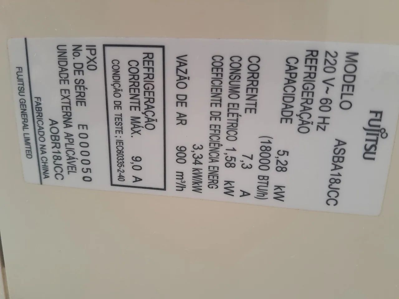 Ar Condicionado Split Fujitsu Inverter 18.000 btus - Foto 3