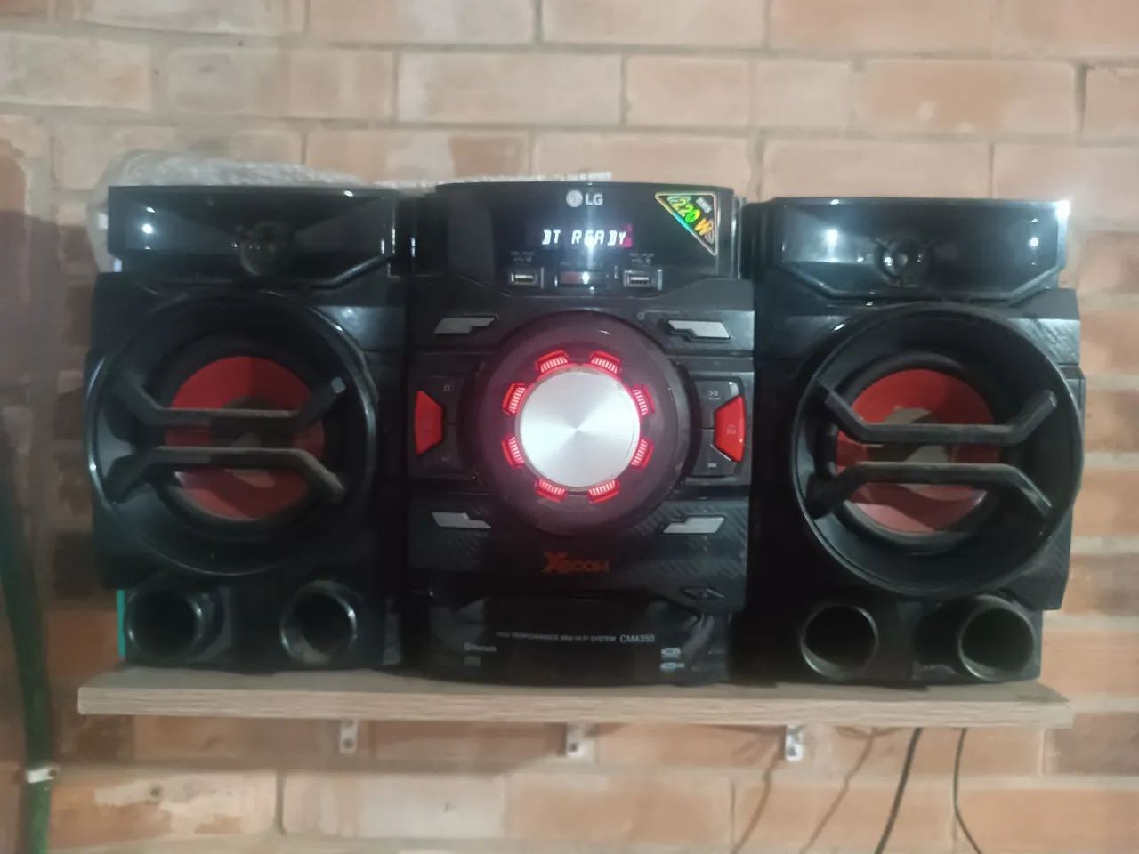 Som LG 220w com USB, CD, Bluetooth, rádio FM 220w  - Foto 3