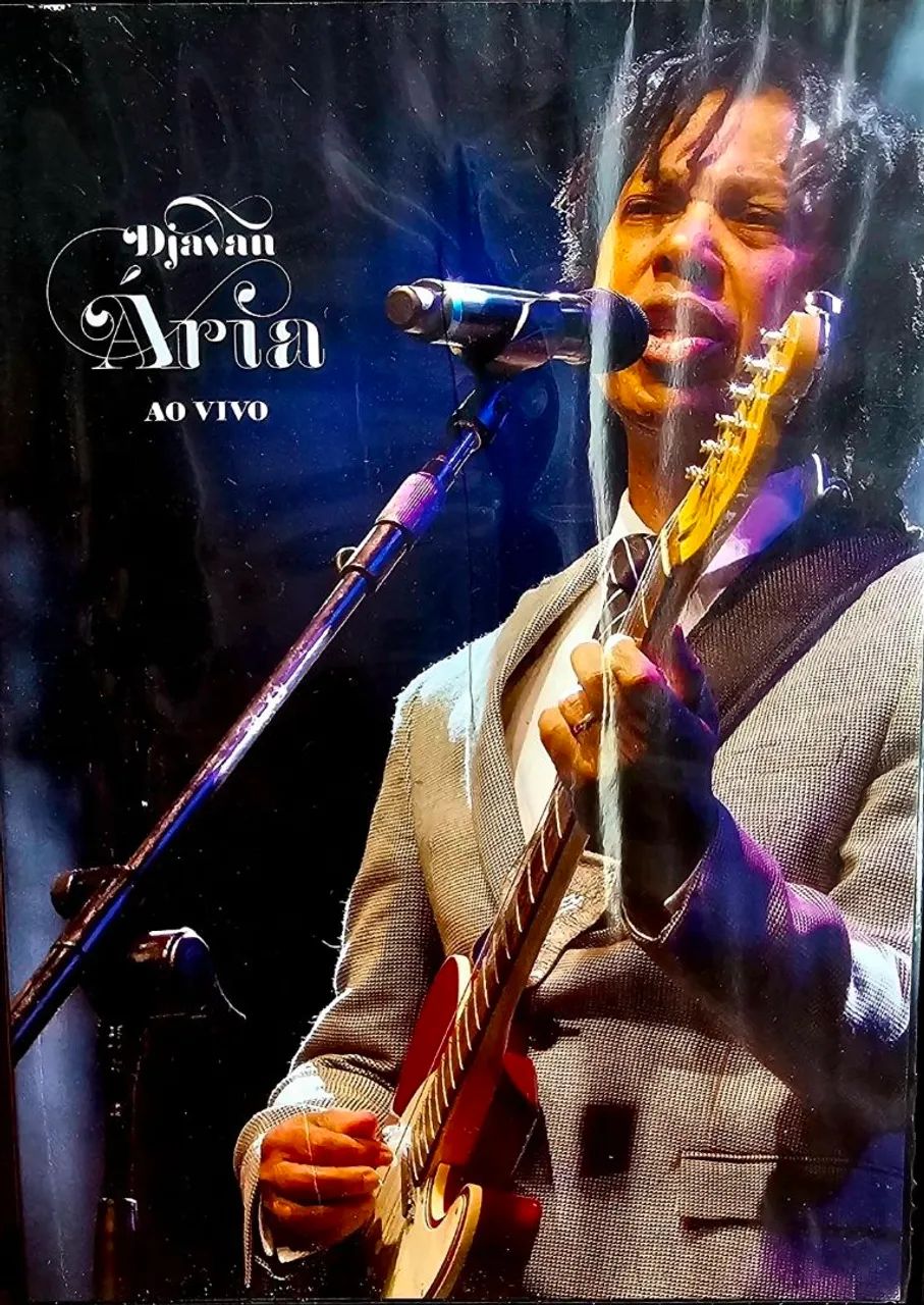 DVD DJAVAN - ÁRIA - AO VIVO 21 grandes sucessos desse compositor e