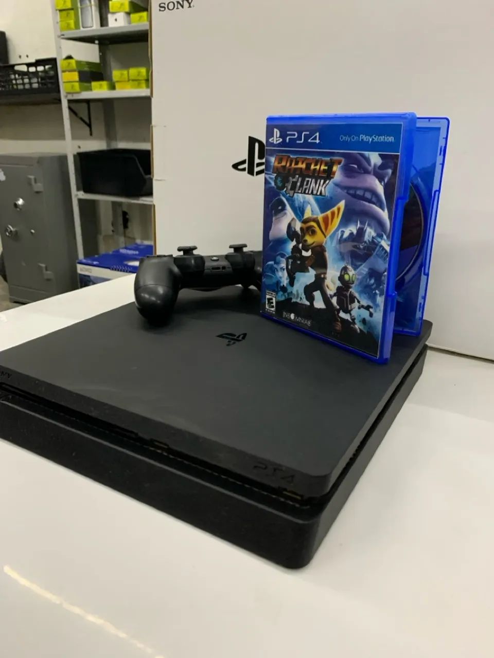 PlayStation 4 slim em oferta - jogo e garantia  - Foto 3