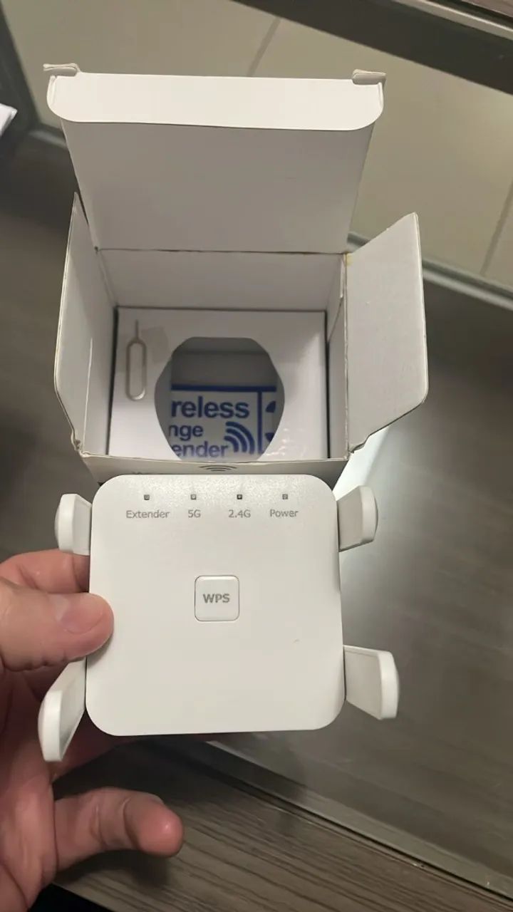 Repetidor/Extensor de Sinal Wifi 2.4 e 5GHZ 1200MB Novo  - Foto 3