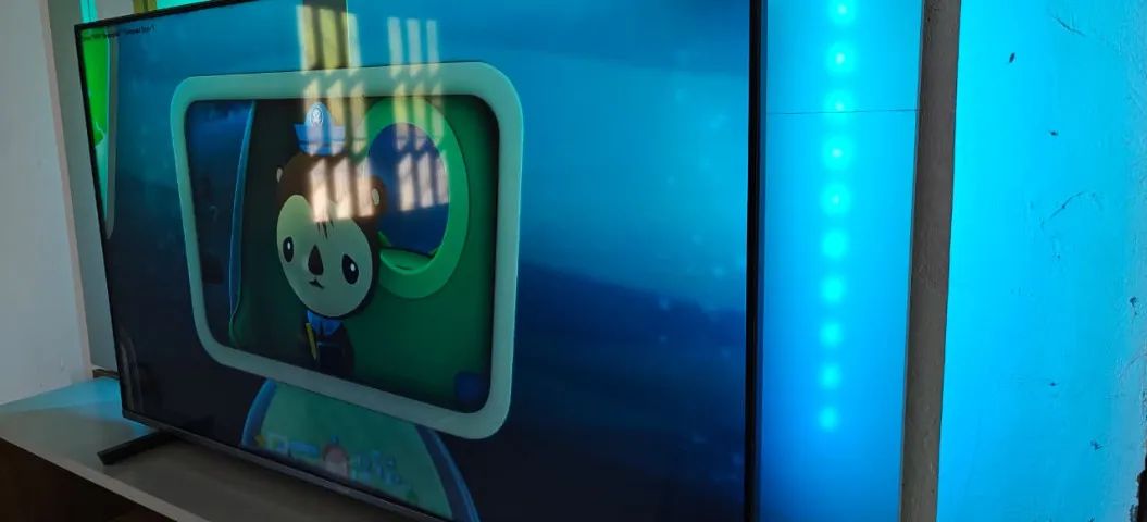 TV 55 Smart Philips Android Ambilight 12x Sem Juros - Foto 3