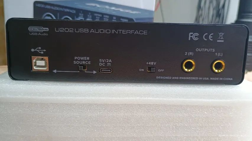 Interface De Áudio Bomge U202 Usb Para Gravação Em Pc e Celular - Foto 5
