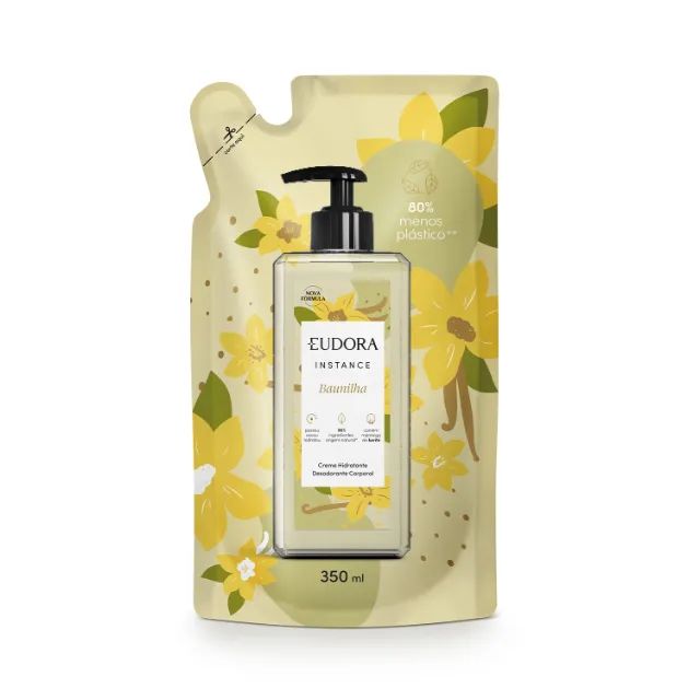 Combo Eudora Baunilha Body Splash + Refil Hidratante - Foto 2