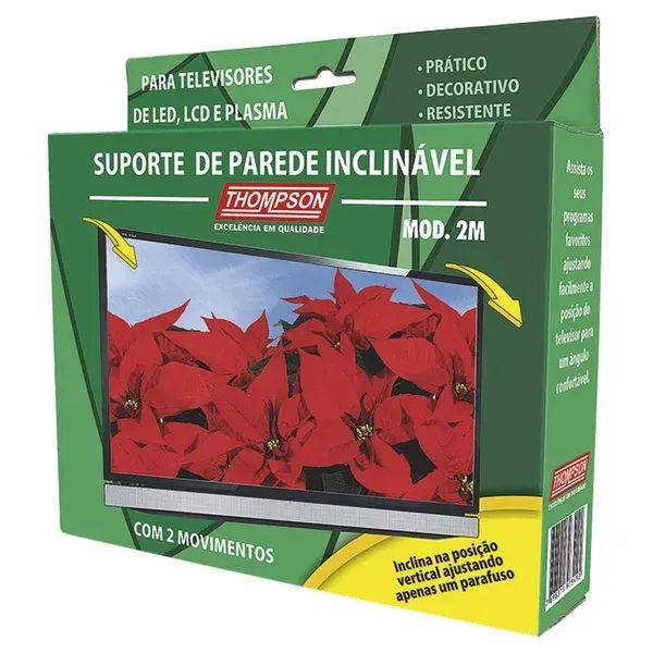 ? Suporte de Parede Inclinável Thompson - Modelo 2M