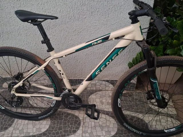 BICICLETA SENSE ONE 2023 (ZERADA) CREME/AQUA TAM M - Foto 3