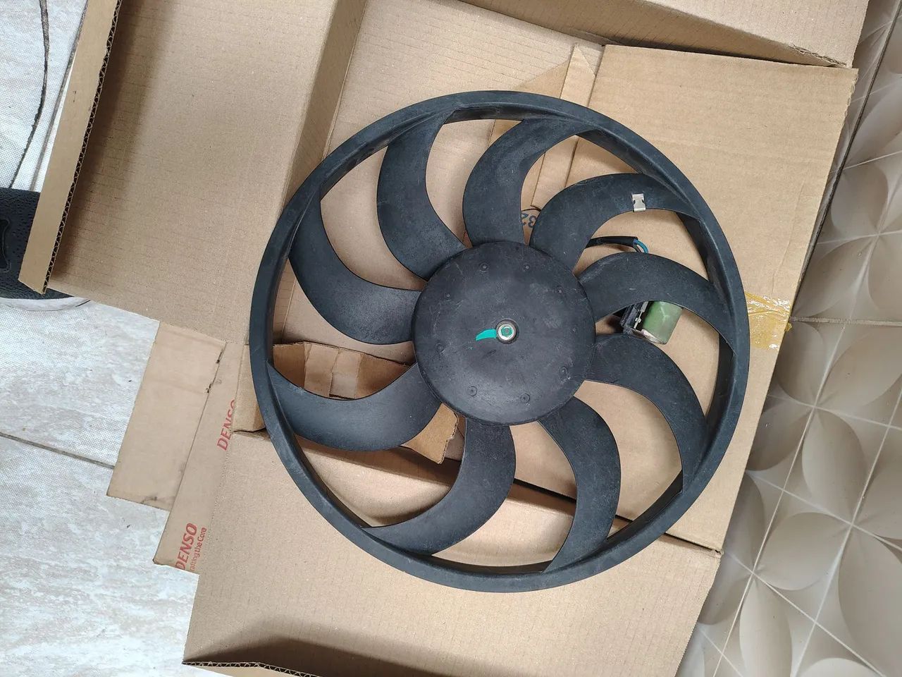 Ventilador do radiador para carro - Foto 2