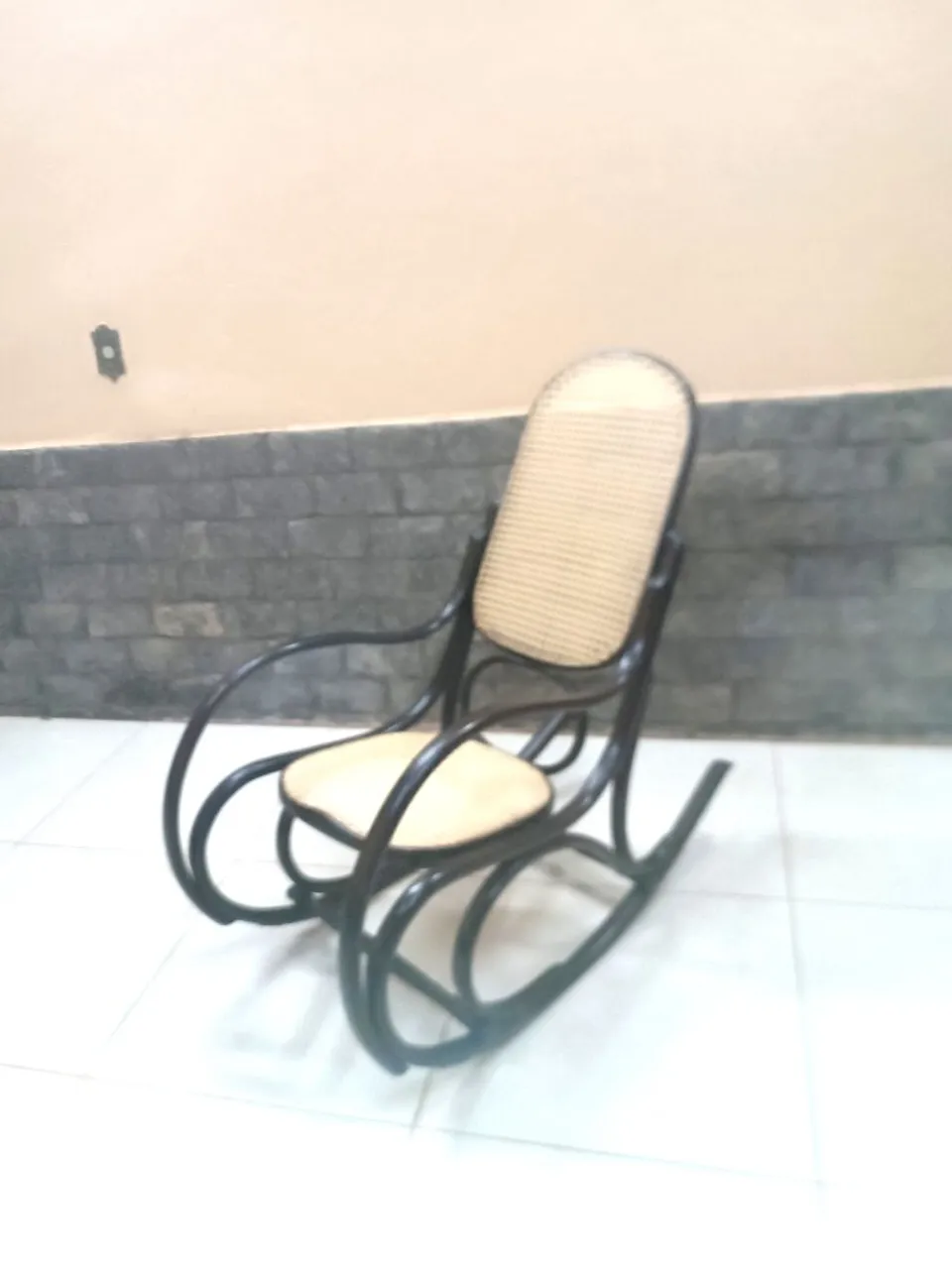 Cadeira de balanço vintage