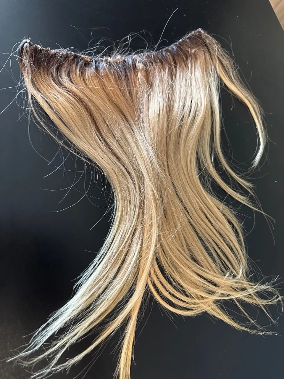 Faixa mega hair natural