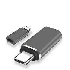 Adaptador De Celular iphone Lightning Fêmea Para Type C macho - Foto 3