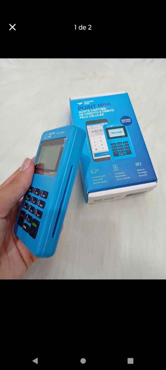Máquina de cartão Point Mini PagSeguro