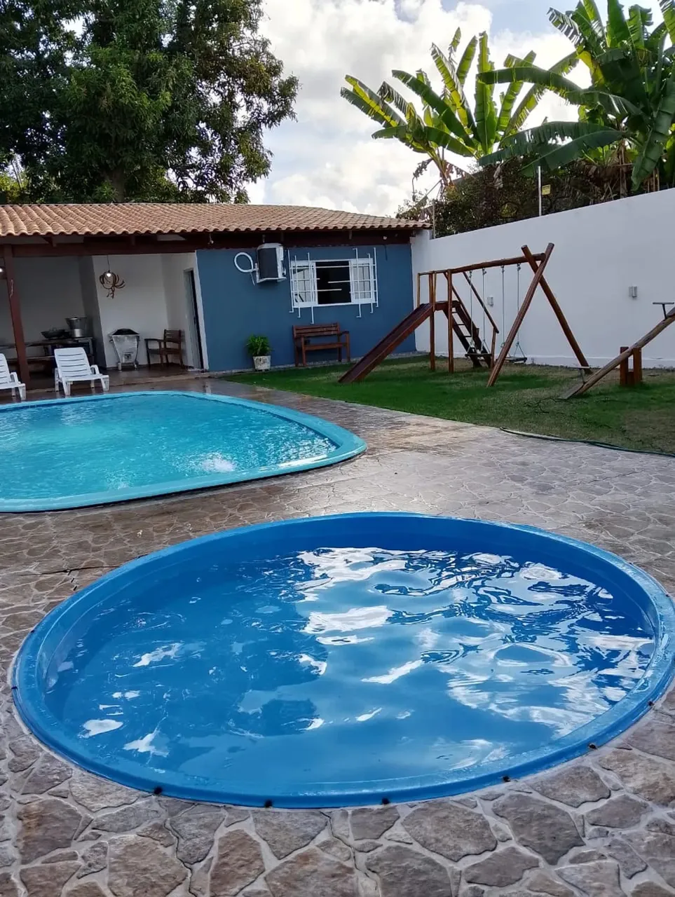 Terreno com área de lazer