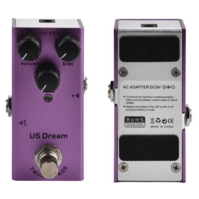 Pedais UsDream - ClassicChorus - AnalogDelay (Novo) - Foto 4