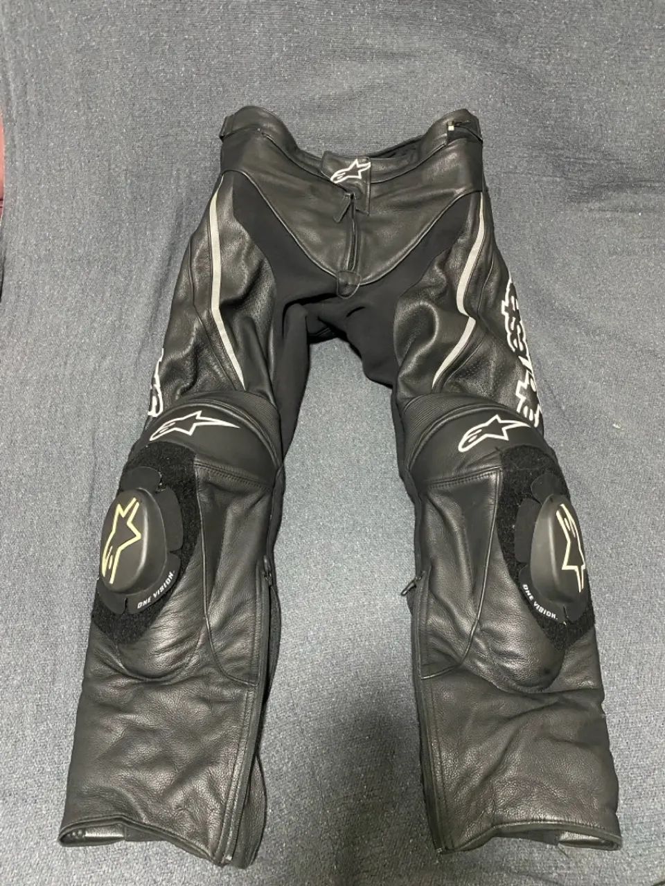 Jaqueta de Couro Alpinestars - Tamanho 54 - Foto 3