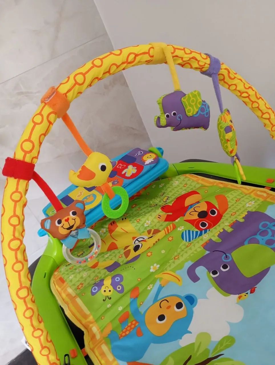 Tapete Ginásio Atividades Bebe com Piano  - Foto 2