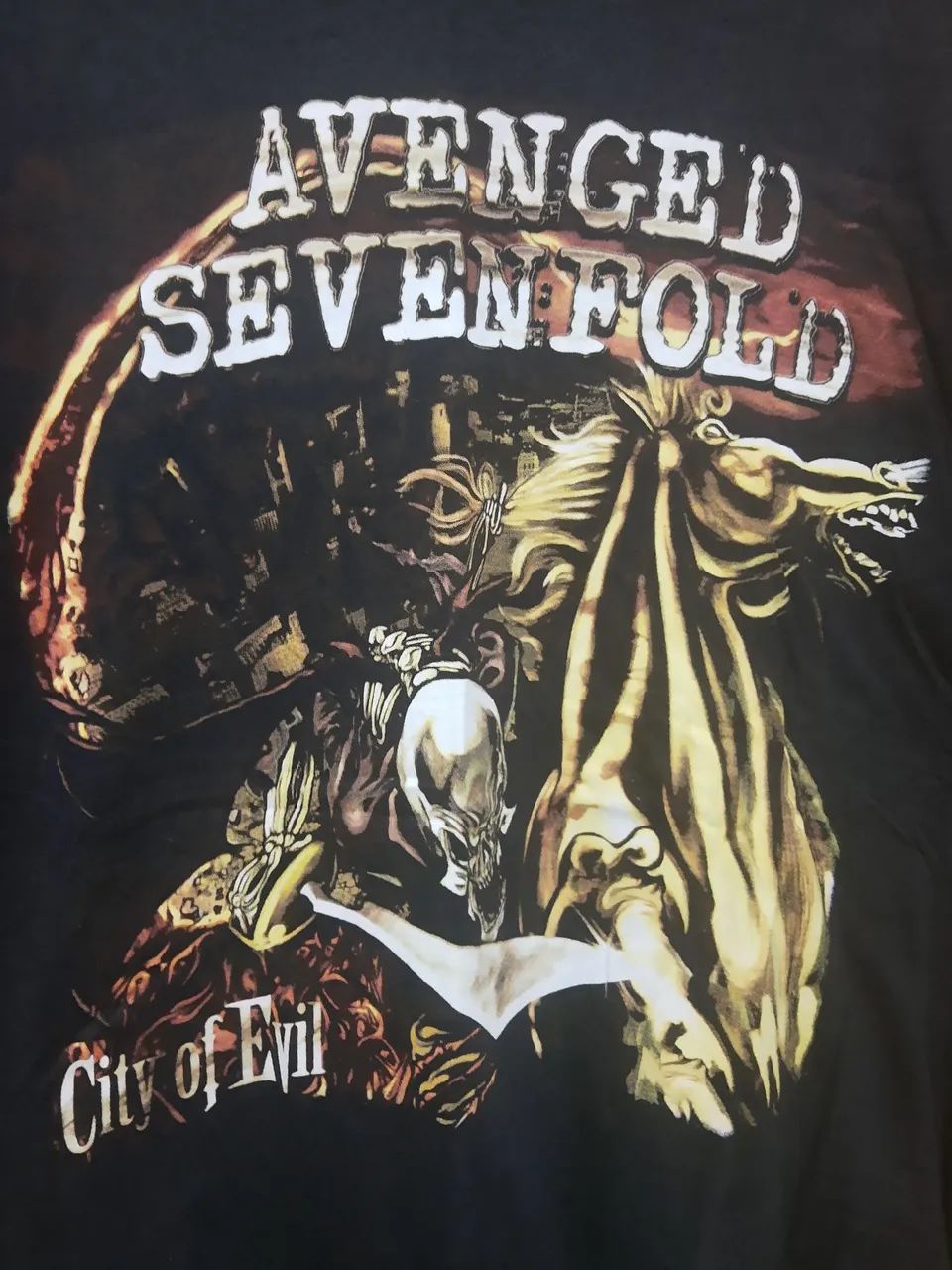 Camiseta Avenged Sevenfold City of Evil - Foto 2