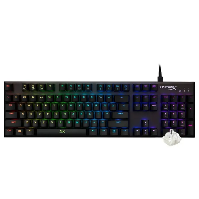 Teclado Gamer Mecânico Hyperx Alloy FPS USB / RGB / Inglês
