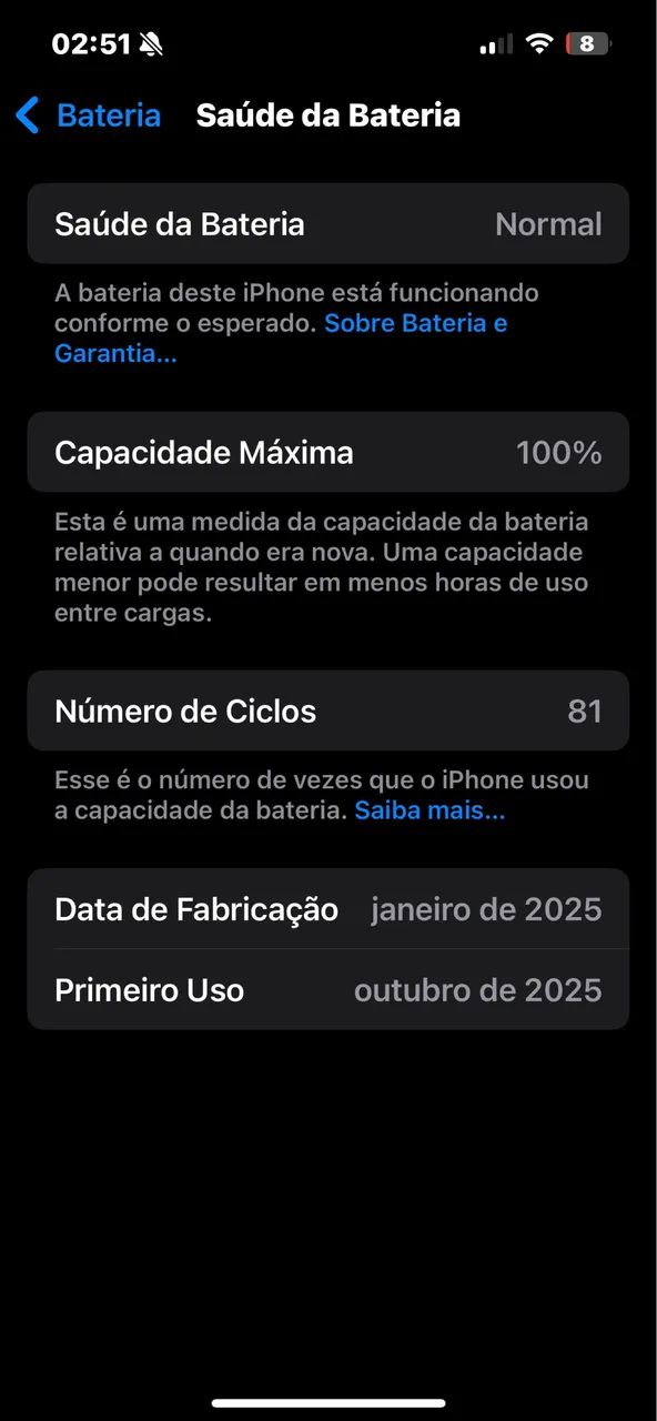 iphone 16e - 3 meses de uso  - Foto 6