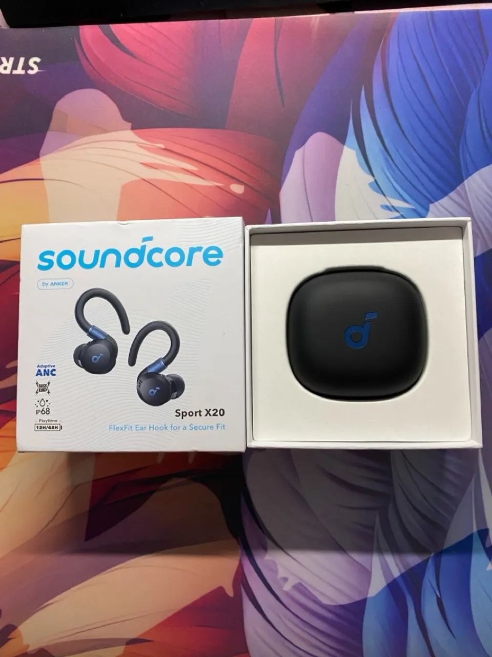 Fone de ouvido Soundcore by Anker X20 Preto NOVO  - Foto 2