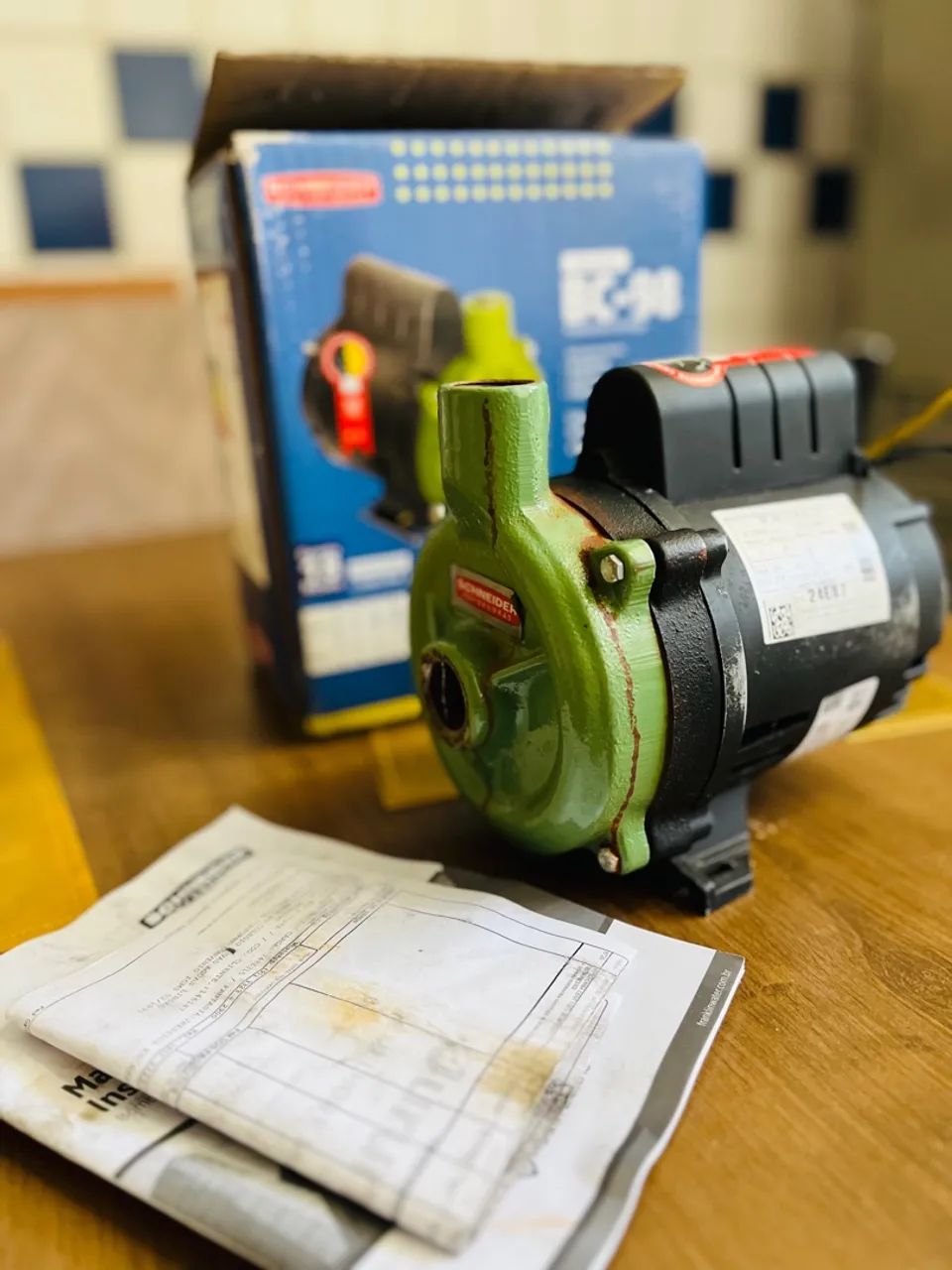 Motobomba Centrífuga Schneider BC-98 - Foto 5