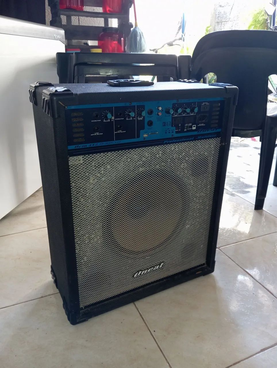 Caixa de Som com Bateria Interna 12V - Foto 3