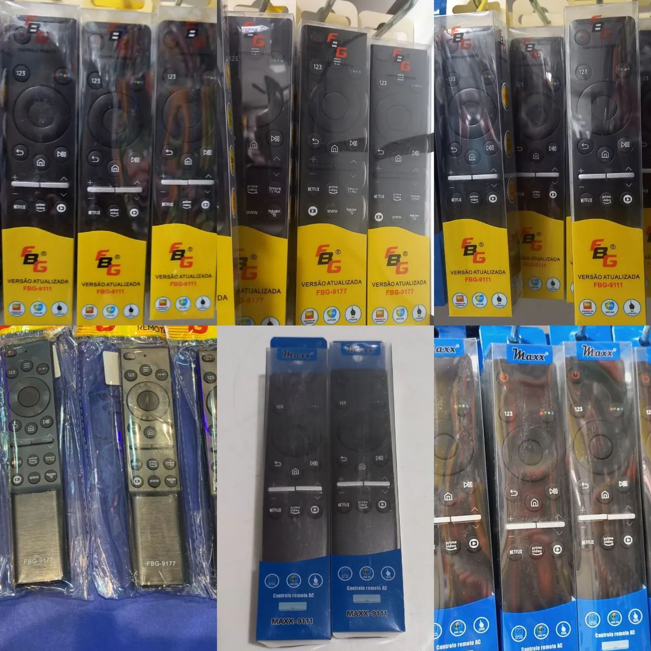 Controle remoto Samsung smart 4k