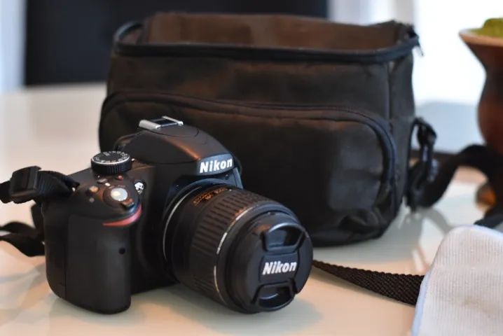 Câmera Nikon D3200 + Lente 18-55mm + Bolsa - Perfeita para Fotografia - Foto 2