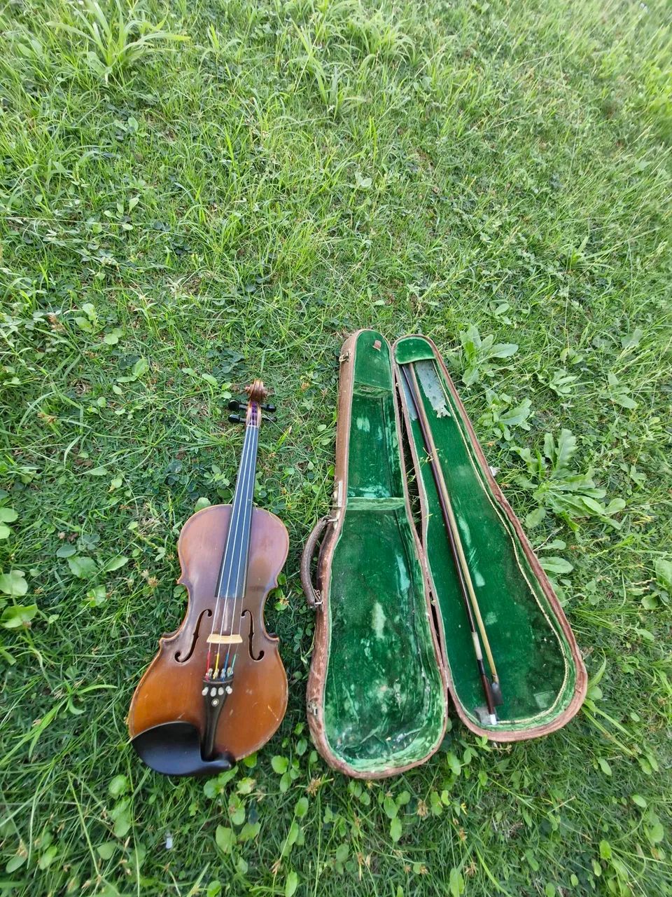 Violino antigo giannini tranquilo modelo Stradiwarius  - Foto 2