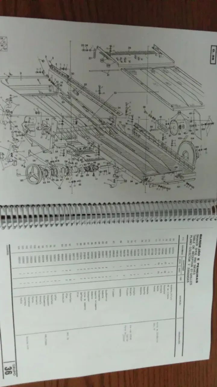 Catalogo de Peças Colheitadeiras Ford New Holland 4040 5050 - Foto 3
