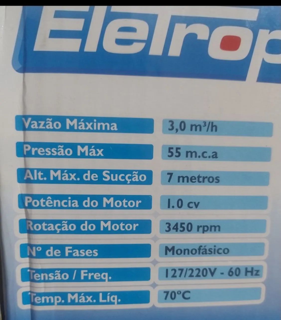 1 hp Peripheral Motor Pump64277249375234121