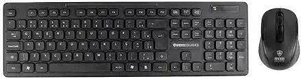Kit Teclado e Mouse Sem Fio Wireless Teclas Macias Kross Elegance - Foto 2